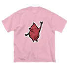 ゆるめのアニキのいもぐら ビッグシルエットTシャツ