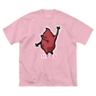 ゆるめのアニキのいもぐら(文字あり) ビッグシルエットTシャツ