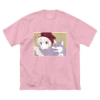 kurimo.のぼくにもください ビッグシルエットTシャツ