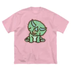 segasworksのトリケラちゃん（お座り）首傾げ Big T-Shirt