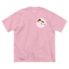 のんちゃんのおやすみパピー　B ビッグシルエットTシャツ