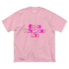 ken_ikedaのおしゃれローマ字Tシャツ(俺の生き様を見ろ「願望」) ビッグシルエットTシャツ