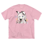 みゆみん@YouTuber ／M|Little Kit Foxの狐娘っ!! Tシャツ ビッグシルエットTシャツ