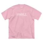 SPARKLEのSPARKLE-ドロップス shiro Big T-Shirt