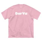 DorYuの【DorYu】Pink Ghost Big Silhouette T-shirt (7 colors) ビッグシルエットTシャツ