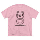 monmocorinsのmonmocorins ビッグシルエットTシャツ