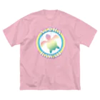 ハワイスタイルクラブのRainbow Honu Big T-Shirt