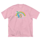 “すずめのおみせ” SUZURI店のだいきち（サマホリ）#02 Big T-Shirt