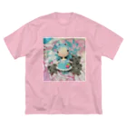 miku'ꜱGallery星猫のあみぐるみラゼルと3匹の猫 Big T-Shirt