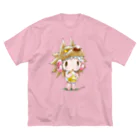 CHAX COLONY imaginariの【各20点限定】がおくんのかわをかぶっためぇめぇさん(＃1) ビッグシルエットTシャツ