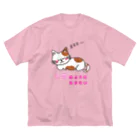 ウチのMEIGENやさんのネコのように生きたい ビッグシルエットTシャツ