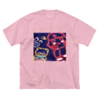 hanano天使♡のネオンオニちゃんBIGTシャツ ビッグシルエットTシャツ