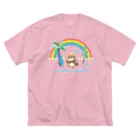 “すずめのおみせ” SUZURI店のだいきち（サマホリ） Big T-Shirt