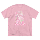 かわいいもののおみせ　いそぎんちゃくのいちごショートケーキの魔法少女 Big T-Shirt