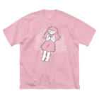 CHIUMA noのYUMEMI WH ビッグシルエットTシャツ