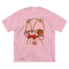 ぬいぐるみのリムとラム SUZURI店のラムの「のぞき見」編 Big T-Shirt