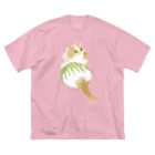 wokasinaiwoのエキゾのがんもどきちゃん ビッグシルエットTシャツ