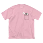 Inapple.のペンギンのペンきち ビッグシルエットTシャツ