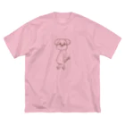 ねこぜや のプードル Big T-Shirt