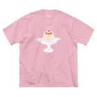 GUMIのかためのプリン ビッグシルエットTシャツ