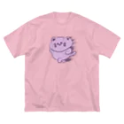 chiffonsanの爆速にゃんこ ビッグシルエットTシャツ