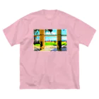 Hawaii Picturesのロイヤルハワイアン🏩 ビッグシルエットTシャツ