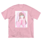 かわいいもののおみせ　いそぎんちゃくのもこもこルームウェアちゃん ビッグシルエットTシャツ