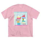 小桜森のラブバ（バランス） ビッグシルエットTシャツ