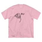 PiZakkuのPi おはようの挨拶 ビッグシルエットTシャツ