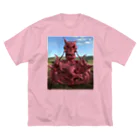 PINKMANのonigadeta ビッグシルエットTシャツ