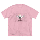 すめしの落書き屋さんのおにぎり ビッグシルエットTシャツ