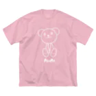 PostPet Official Shopのたそがれモモ Big T-Shirt