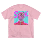 辻秀輝💊HIÐEKI T§UJIのSK ビッグシルエットTシャツ