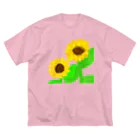 Lily bird（リリーバード）の元気いっぱいひまわり！ ビッグシルエットTシャツ