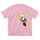 サークル煮え湯のNot pregnant ビッグシルエットTシャツ