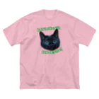 イケニャン黒猫オレオくんのかわいいだけ黒猫オレオくん Big T-Shirt