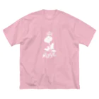 miritakaの時間のローズ（ホワイト） Big T-Shirt