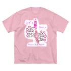 SASARiNS のHave a Heart to heart Big T-Shirt