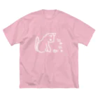 ののの猫屋敷の【ちぃ】 Big T-Shirt