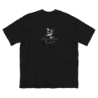 Nakazawa Yurisa Ballet Studioのホワイトロゴ ビッグシルエットTシャツ