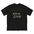 KAMI-GAMI from NTPの『KAMI-GAMI』backprint カモフラ Big T-Shirt