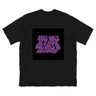 good mid night のGirls ビッグシルエットTシャツ