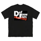 DEFGROWJAM apparelのDGJサンプリングスタジオTシャツ ビッグシルエットTシャツ