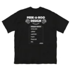 PEEK-A-BOO_DESIGNのいないいないばぁ ビッグシルエットTシャツ