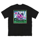 DJのおみせのthree of eyes ビッグシルエットTシャツ