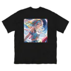 かわいい娘ショップのレインボウ娘 Big T-Shirt