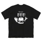 Burger FFF公式グッズのBurger FFF公式グッズ ビッグシルエットTシャツ
