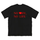 Keito Art StudioのNO WIFE, NO LIFE Big T-Shirt