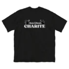 Chariteのシャーリット　天使と死神シリーズ2 ビッグシルエットTシャツ