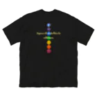 💖宇宙整体♪🌈♪こころからだチャンネル♪💖のHappiness is the connection between love and the universe. ビッグシルエットTシャツ